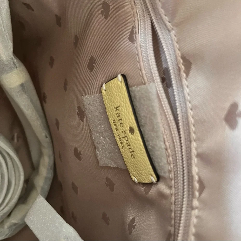 Kate Spade New York Patterson Drive Pebbled Embosse Purse /Shoulder Butter NWT